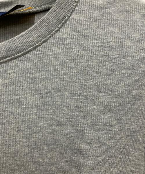 POLO RALPH LAUREN（ポロ・ラルフローレン）POLO RALPH LAUREN (ポロ・ラルフローレン) エルボーパッチニット グレー サイズ:Mの古着・服飾アイテム