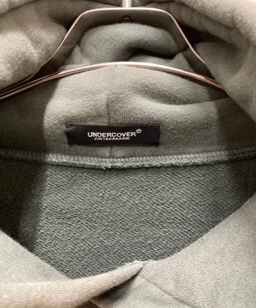 UNDERCOVER（アンダーカバー）UNDERCOVER (アンダーカバー) HOODIE U Raven カーキ サイズ:3の古着・服飾アイテム