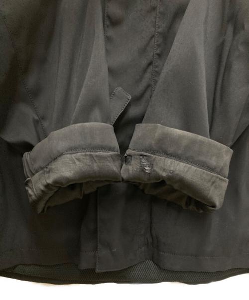 GIORGIO ARMANI（ジョルジョアルマーニ）GIORGIO ARMANI (ジョルジョアルマーニ) ナイロンジップアップジャケット ブラック サイズ:48の古着・服飾アイテム
