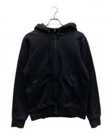 Y-3（ワイスリー）の古着「M CLASSIC BACK LOGO FULL-ZIP HOODIE」｜ブラック