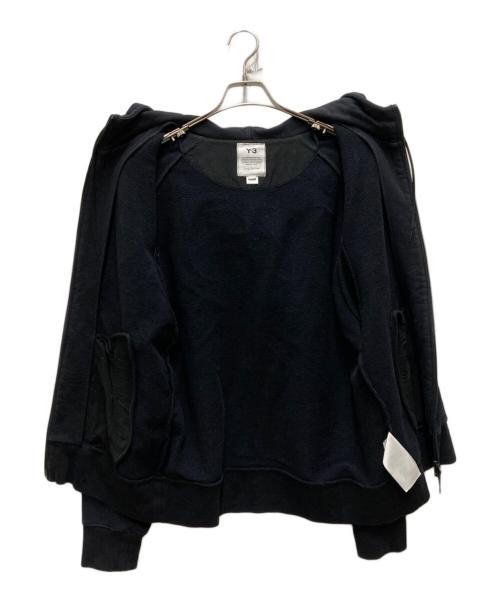 Y-3（ワイスリー）Y-3 (ワイスリー) M CLASSIC BACK LOGO FULL-ZIP HOODIE ブラック サイズ:Mの古着・服飾アイテム