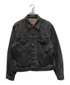 LEVI'Sリーバイス）の古着「先染めブラックデニムデニムジャケット」｜グレー