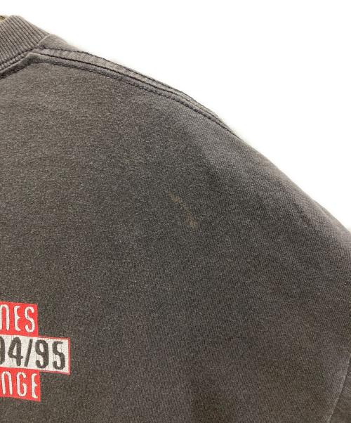 ROLLING STONES（ローリングストーンズ）ROLLING STONES (ローリングストーンズ) 90’s リップ&タンTEE ブラック サイズ:XLの古着・服飾アイテム