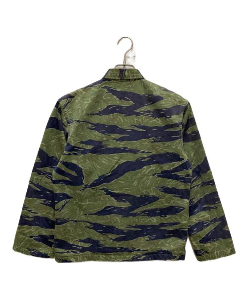 US ARMY（ユーエスアーミー）US ARMY (ユーエスアーミー) 70's タイガーカモシャツジャケット カーキ サイズ:不明の古着・服飾アイテム