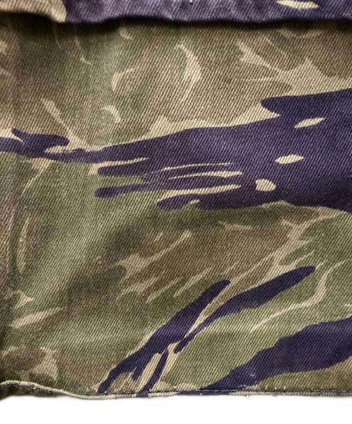 US ARMY（ユーエスアーミー）US ARMY (ユーエスアーミー) 70's タイガーカモシャツジャケット カーキ サイズ:不明の古着・服飾アイテム