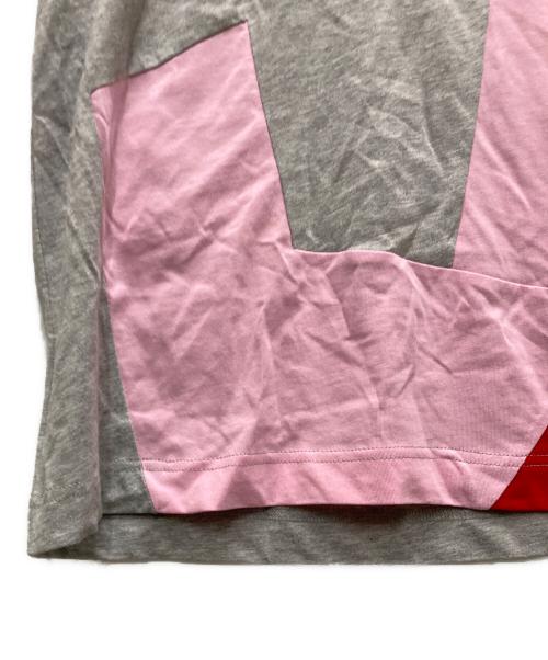 COMME des GARCONS SHIRT（コムデギャルソンシャツ）COMME des GARCONS SHIRT (コムデギャルソンシャツ) パネル切替Tシャツ グレー サイズ:Lの古着・服飾アイテム