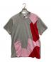 COMME des GARCONS SHIRT（コムデギャルソンシャツ）の古着「パネル切替Tシャツ」｜グレー