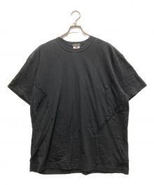 COMME des GARCONS HOMME PLUS（コムデギャルソンオムプリュス）の古着「再構築 S/S Tee」｜ブラック