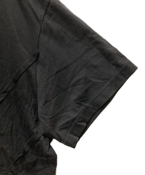 COMME des GARCONS HOMME PLUS（コムデギャルソンオムプリュス）COMME des GARCONS HOMME PLUS (コムデギャルソンオムプリュス) 再構築 S/S Tee ブラック サイズ:Mの古着・服飾アイテム