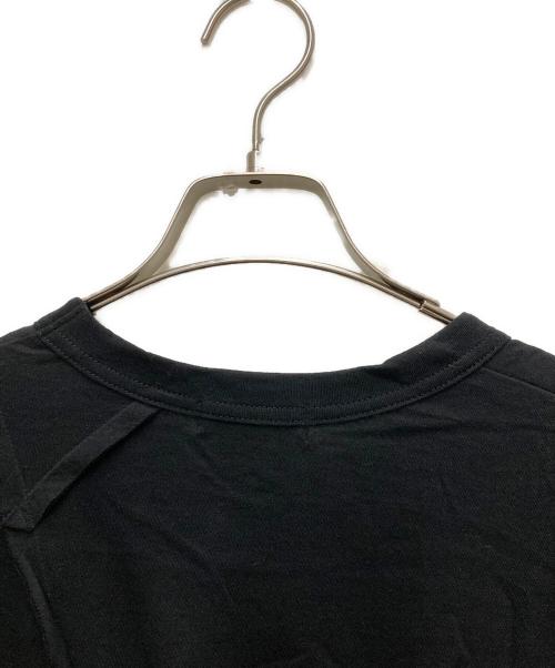COMME des GARCONS HOMME PLUS（コムデギャルソンオムプリュス）COMME des GARCONS HOMME PLUS (コムデギャルソンオムプリュス) 再構築 S/S Tee ブラック サイズ:Mの古着・服飾アイテム