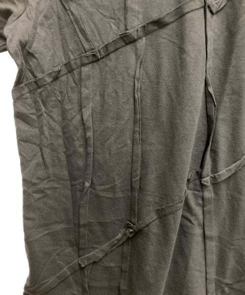 COMME des GARCONS HOMME PLUS（コムデギャルソンオムプリュス）COMME des GARCONS HOMME PLUS (コムデギャルソンオムプリュス) 再構築 S/S Tee ブラック サイズ:Mの古着・服飾アイテム