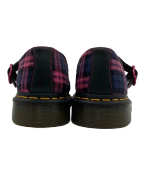 Dr.Martens（ドクターマーチン）Dr.Martens (ドクターマーチン) ELPHIE メリージェーン シューズ パープル×ピンク サイズ:38の古着・服飾アイテム