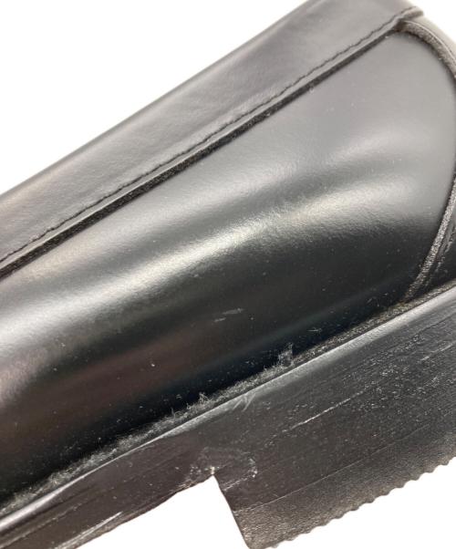 G.H.BASS&CO.（ジー・エイチ・バス・コー）G.H.BASS&CO. (ジー・エイチ・バス・コー) LARSON ローファー ブラック×ホワイト サイズ:40 1/2の古着・服飾アイテム