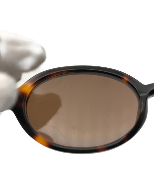 Jimmy Fairly（ジミー フェアリー）Jimmy Fairly (ジミー フェアリー) The Elvie オーバルサングラス ブラウン サイズ:48□20-145の古着・服飾アイテム