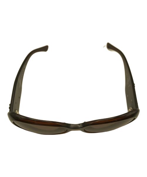 CHANEL（シャネル）CHANEL (シャネル) カメリアサングラス ブラウン サイズ:56□16 130の古着・服飾アイテム