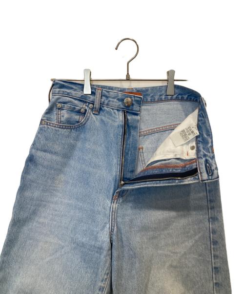 NEEDBY（ニードバイ）NEEDBY (ニードバイ) LISA 80's LT/デニムパンツ N1C1003378LB ブルー サイズ:63.5cm (W25)の古着・服飾アイテム