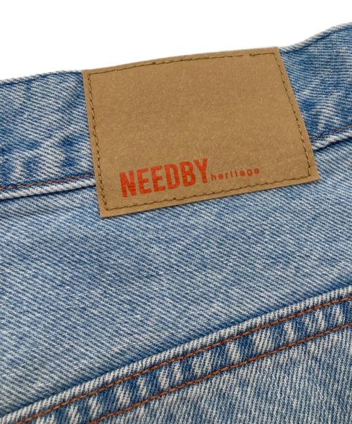 NEEDBY（ニードバイ）NEEDBY (ニードバイ) LISA 80's LT/デニムパンツ N1C1003378LB ブルー サイズ:63.5cm (W25)の古着・服飾アイテム