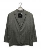 ATONエイトン）の古着「WOOL TROPICAL OVERSIZED JACKET」｜グレー