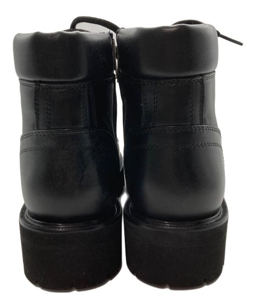 Caminando（カミナンド）Caminando (カミナンド) SIDE ZIP LACE UP BOOTS ブラック サイズ:38の古着・服飾アイテム