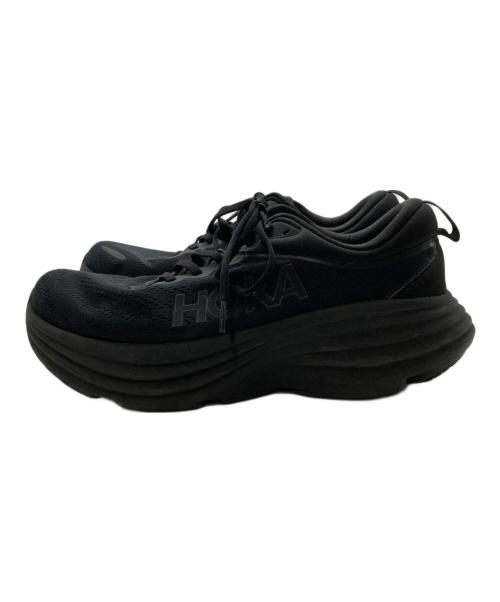 HOKA（ホカ）HOKA (ホカ) BONDI 8 ランニングスニーカー ブラック サイズ:US 9 1/2の古着・服飾アイテム