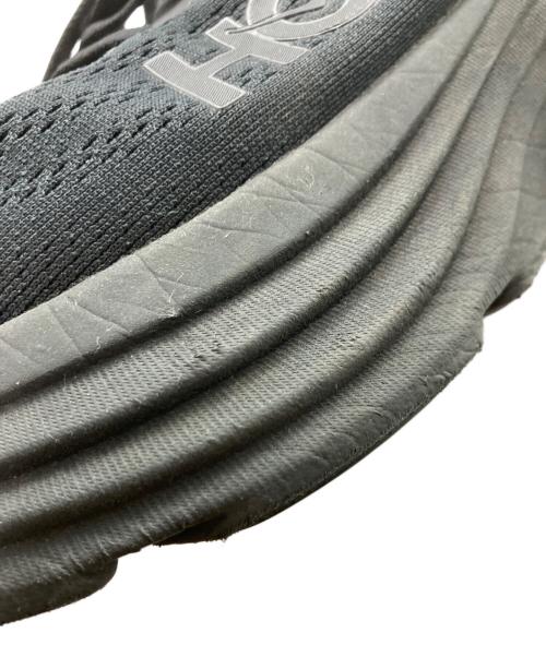 HOKA（ホカ）HOKA (ホカ) BONDI 8 ランニングスニーカー ブラック サイズ:US 9 1/2の古着・服飾アイテム