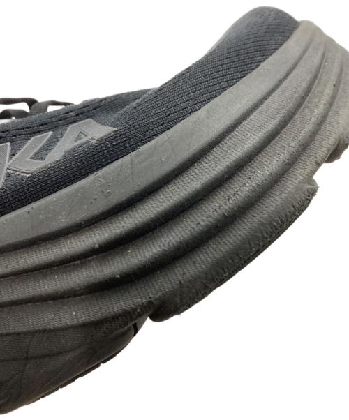 HOKA（ホカ）HOKA (ホカ) BONDI 8 ランニングスニーカー ブラック サイズ:US 9 1/2の古着・服飾アイテム
