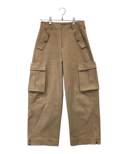 BUZHOU（ブジョウ）BUZHOU (ブジョウ) カーゴパンツ ベージュ サイズ:Sの古着・服飾アイテム