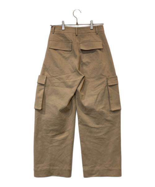 BUZHOU（ブジョウ）BUZHOU (ブジョウ) カーゴパンツ ベージュ サイズ:Sの古着・服飾アイテム