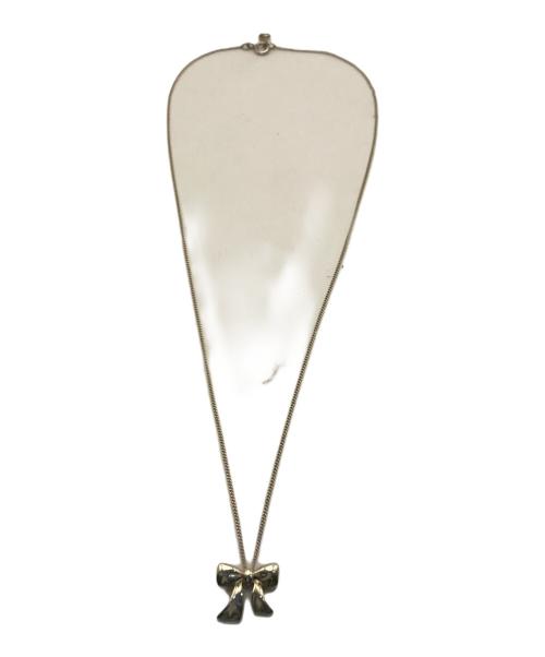 TIFFANY & Co.（ティファニー アンド コー）Tiffany & Co. (ティファニー アンド コー) リボンネックレス シルバーの古着・服飾アイテム