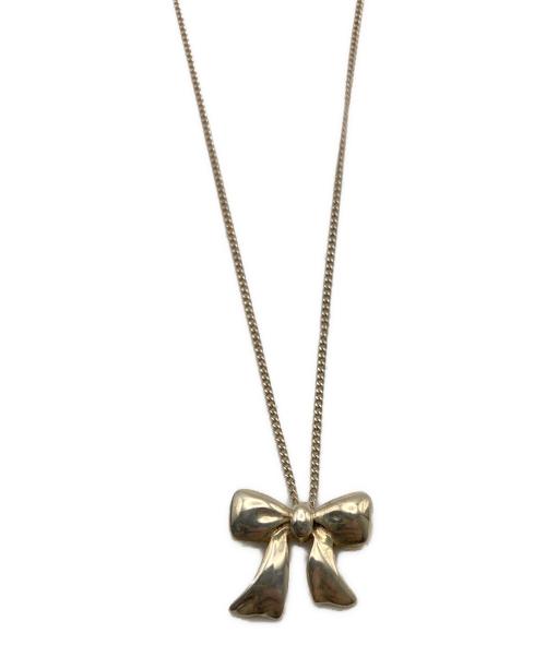 TIFFANY & Co.（ティファニー）TIFFANY & Co. (ティファニー アンド コー) リボンネックレス シルバーの古着・服飾アイテム