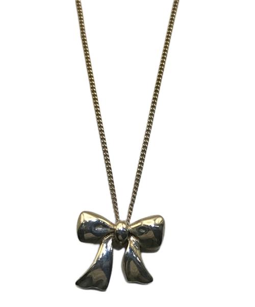 TIFFANY & Co.（ティファニー アンド コー）Tiffany & Co. (ティファニー アンド コー) リボンネックレス シルバーの古着・服飾アイテム