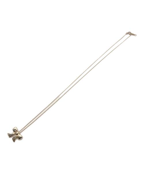 TIFFANY & Co.（ティファニー）TIFFANY & Co. (ティファニー アンド コー) リボンネックレス シルバーの古着・服飾アイテム