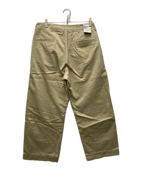 CIOTA（シオタ）CIOTA (シオタ) スビンコットンウエポンチノパンツ ベージュ サイズ:5の古着・服飾アイテム