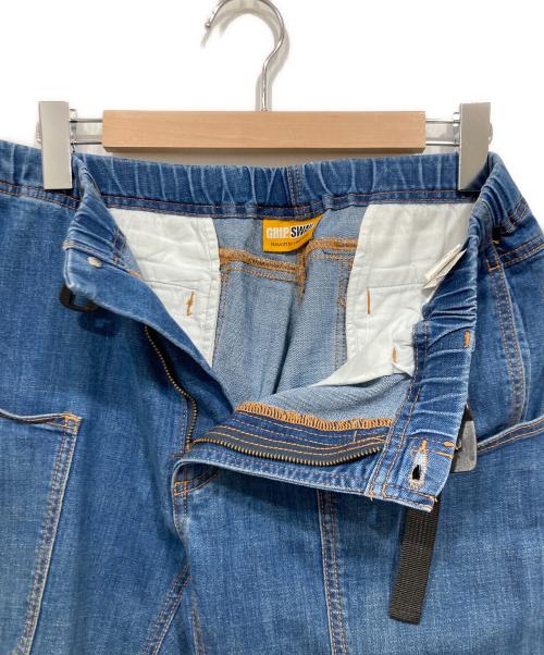 GRIP SWANY（グリップスワニー）GRIP SWANY (グリップスワニー) DENIM CAMP PANTS インディゴ サイズ:Ｍの古着・服飾アイテム