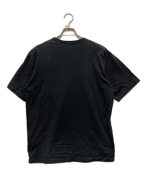 COMME des GARCONS HOMME（コムデギャルソン オム）COMME des GARCONS HOMME (コムデギャルソン オム) 綿天竺 製品プリント S/S Tシャツ ブラック サイズ:Mの古着・服飾アイテム