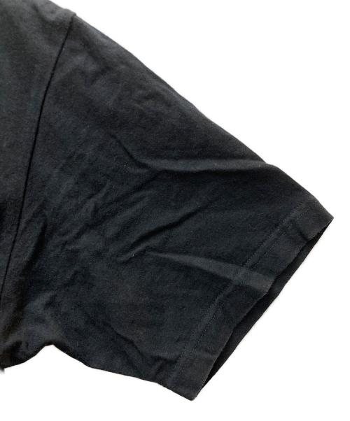 COMME des GARCONS HOMME（コムデギャルソン オム）COMME des GARCONS HOMME (コムデギャルソン オム) 綿天竺 製品プリント S/S Tシャツ ブラック サイズ:Mの古着・服飾アイテム