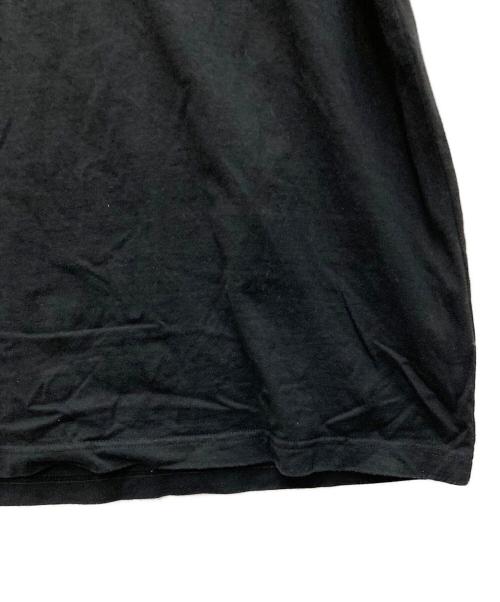 COMME des GARCONS HOMME（コムデギャルソン オム）COMME des GARCONS HOMME (コムデギャルソン オム) 綿天竺 製品プリント S/S Tシャツ ブラック サイズ:Mの古着・服飾アイテム