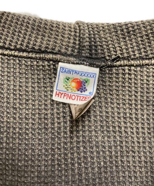 SAINT MICHAEL（セントマイケル）SAINT MICHAEL (セントマイケル) DBL FC ZIP HOODI グレー サイズ:Ⅿの古着・服飾アイテム