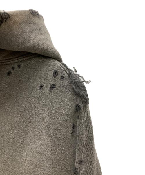 SAINT MICHAEL（セントマイケル）SAINT MICHAEL (セントマイケル) DBL FC ZIP HOODI グレー サイズ:Ⅿの古着・服飾アイテム