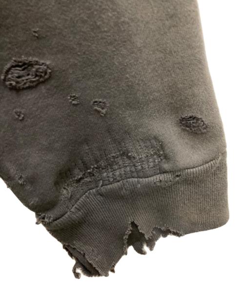 SAINT MICHAEL（セントマイケル）SAINT MICHAEL (セントマイケル) DBL FC ZIP HOODI グレー サイズ:Ⅿの古着・服飾アイテム