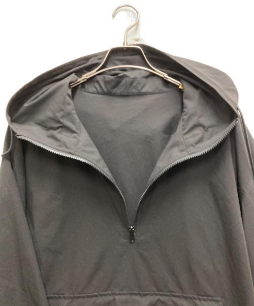 s'yte（サイト）s'yte (サイト) SOLOTEX POCKETABLE MILITARY PULLOVER ZIP HOOD JACKET ブラック サイズ:3の古着・服飾アイテム