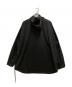 s'yte (サイト) SOLOTEX POCKETABLE MILITARY PULLOVER ZIP HOOD JACKET ブラック サイズ:3：17000円