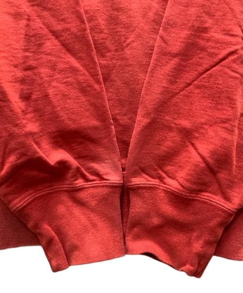 RRL（ダブルアールエル）RRL (ダブルアールエル) ハーフジップパーカー レッド サイズ:Lの古着・服飾アイテム