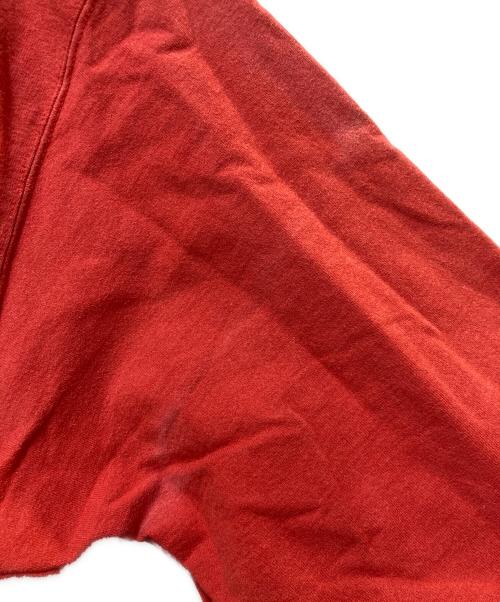 RRL（ダブルアールエル）RRL (ダブルアールエル) ハーフジップパーカー レッド サイズ:Lの古着・服飾アイテム