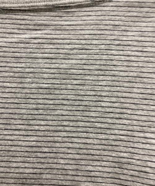 The Ennnoy Professional（ザ エンノイ プロフェッショナル）The Ennnoy Professional (ザ エンノイ プロフェッショナル) 21AW L/S Border Tee グレー サイズ:XLの古着・服飾アイテム