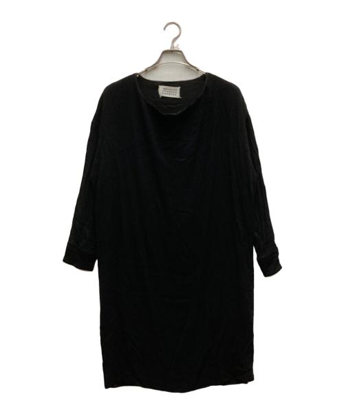Maison Margiela（メゾンマルジェラ）Maison Margiela (メゾンマルジェラ) レーヨンワンピース ブラック サイズ:40の古着・服飾アイテム