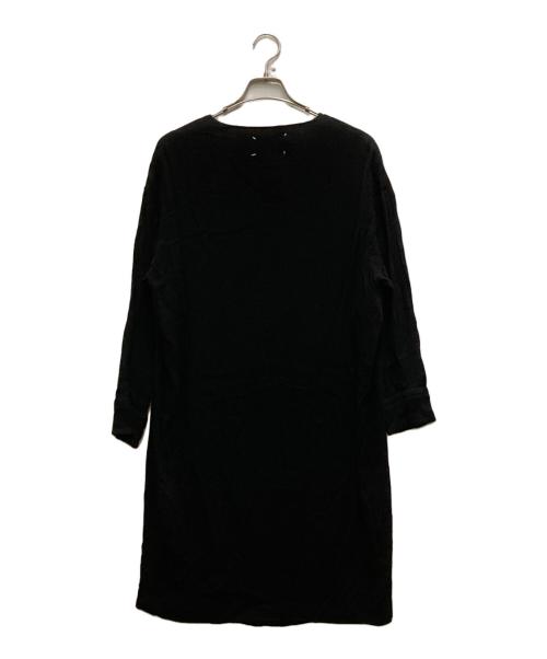 Maison Margiela（メゾンマルジェラ）Maison Margiela (メゾンマルジェラ) レーヨンワンピース ブラック サイズ:40の古着・服飾アイテム