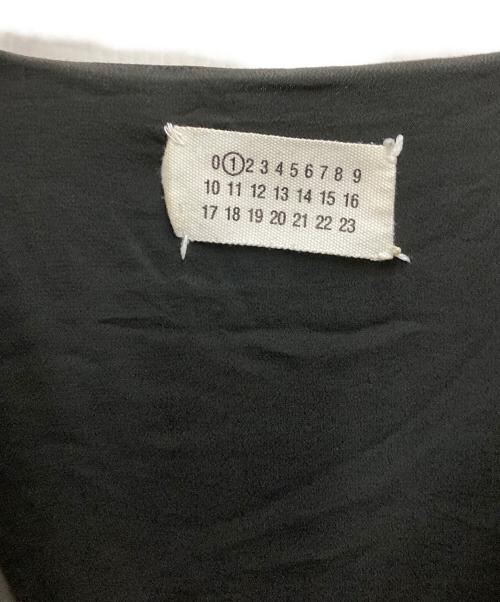 Maison Margiela（メゾンマルジェラ）Maison Margiela (メゾンマルジェラ) レーヨンワンピース ブラック サイズ:40の古着・服飾アイテム
