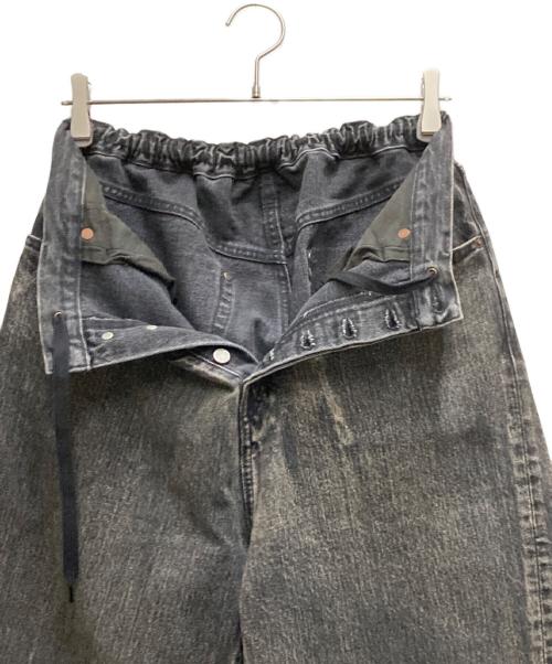 ssstein（シュタイン）ssstein (シュタイン) 25SS TWIST SEAM BAGGY VINTAGE DENIM JEANS ブラック サイズ:Ⅿの古着・服飾アイテム
