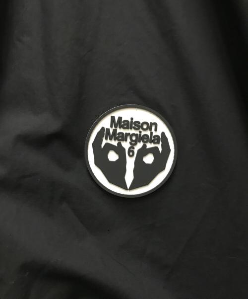 MM6 Maison Margiela（エムエムシックスメゾンマルジェラ）MM6 Maison Margiela (エムエムシックスメゾンマルジェラ) リバースロゴワンピース ブラック サイズ:36の古着・服飾アイテム